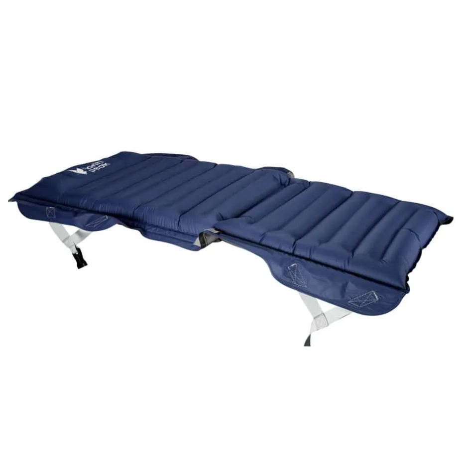 Northpeak oppblåsbart sitteunderlag m/rygg