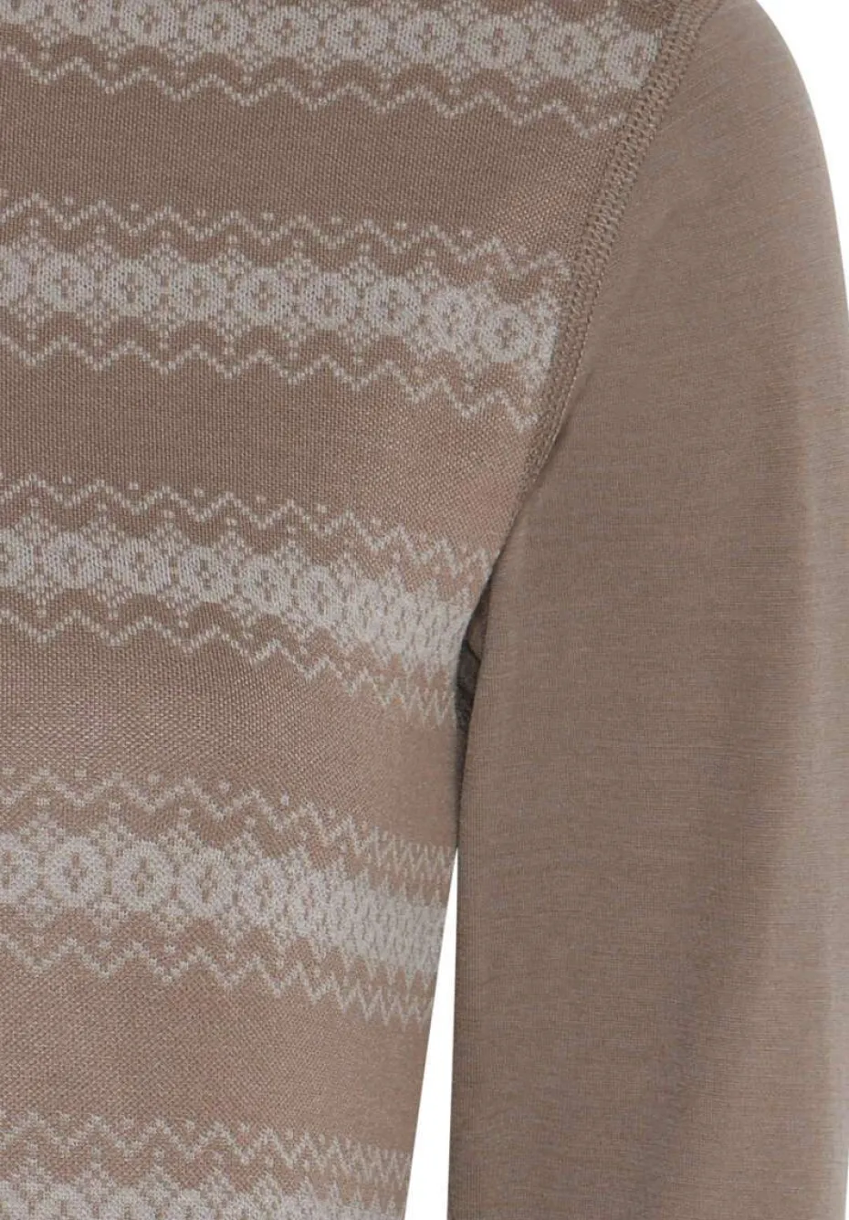 Northpeak ull/bambus trøye dame