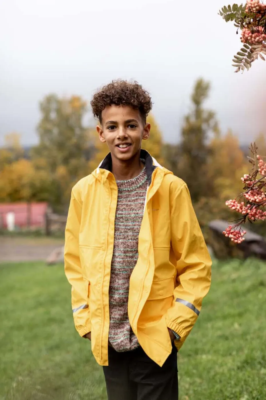 Northpeak Volda regnjakke junior