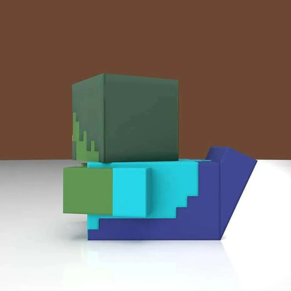 numskull® Minecraft: Zombie TUBBZ™ (First Edition) samlefigur