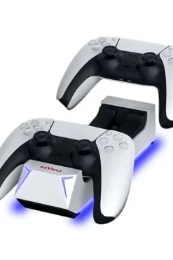 Nyko dobbel ladestasjon for PS5 DualSense™-kontrollere