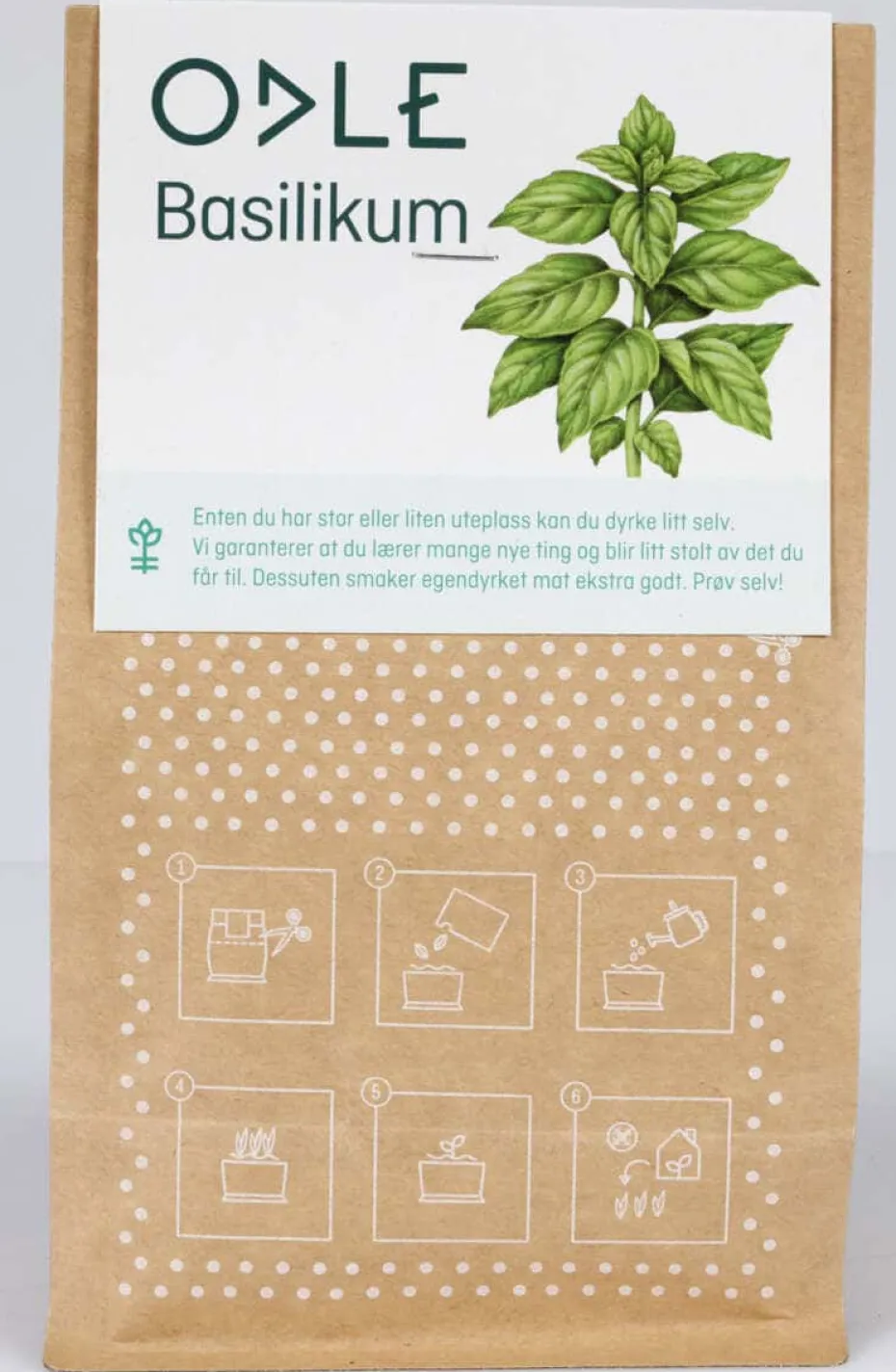 Odle grow bag basilikum