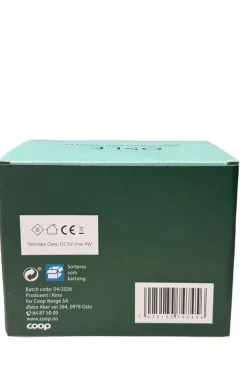 Odle minidrivhus med LED-lys 3-pk