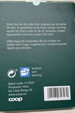Odle Sitron hageredskap 4-deler