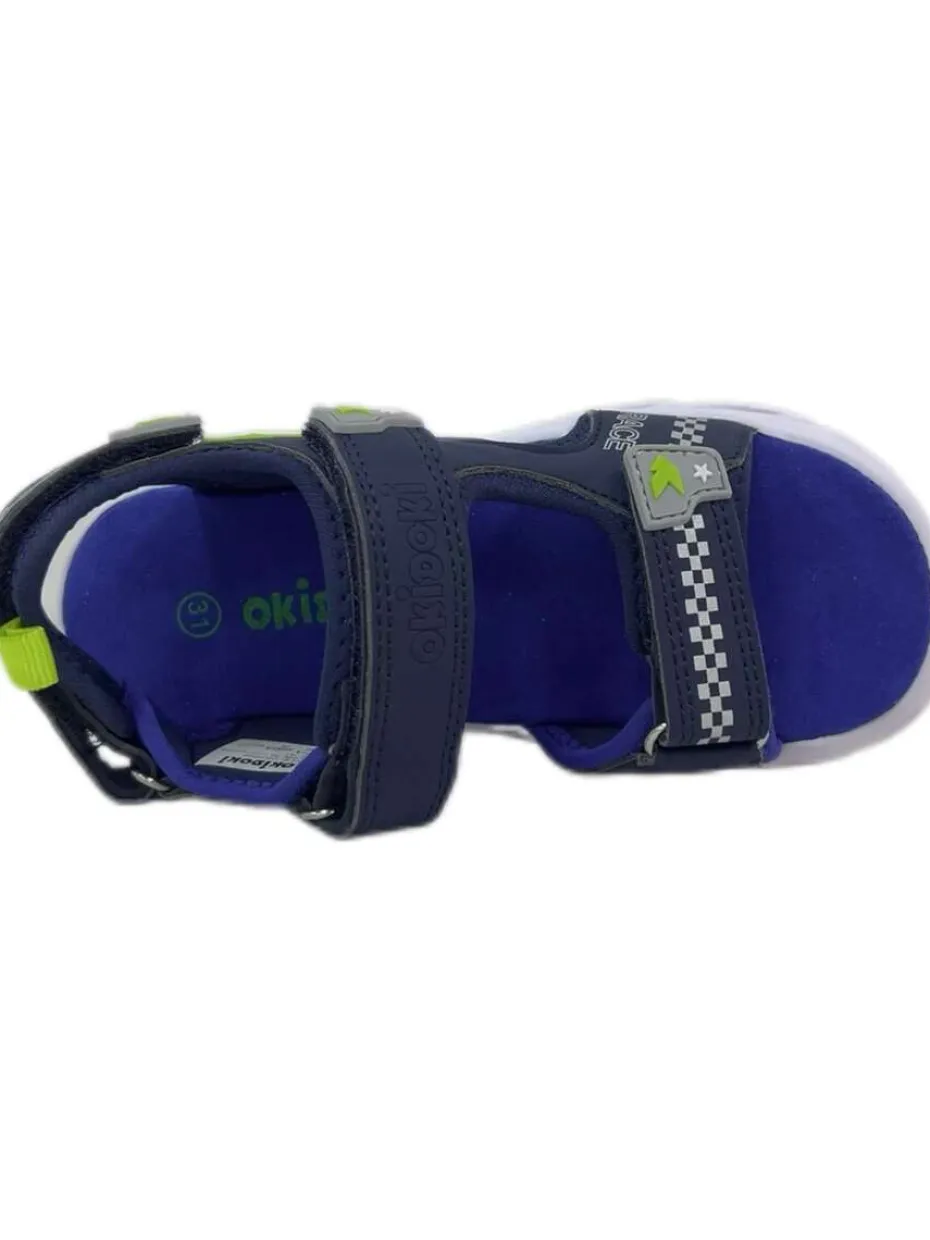 Okidoki Glitre blinkesandaler barn