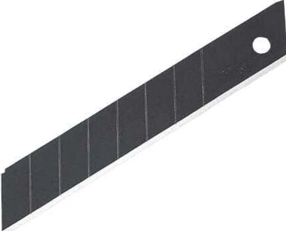 Olfa avbrekkbart knivblad LBB-10B sort A10