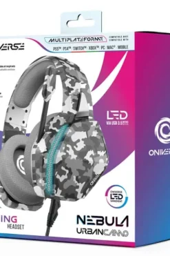 ONIVERSE - Gaming-headset Nebula - Urban Camo (Multiplattform)