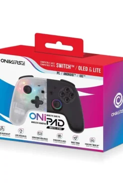 ONIVERSE Bluetooth Controller for Nintendo Switch / PC / IOS / Android White Star