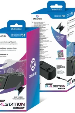ONIVERSE dobbel ladestasjon for PS4™-kontrollere