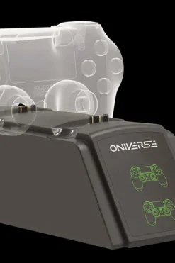 ONIVERSE dobbel ladestasjon for PS4™-kontrollere