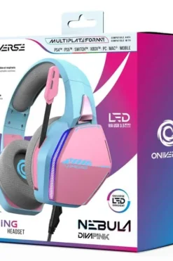 ONIVERSE Gaming Headset Nebula Diva Pink (Multiplattform)