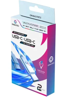 Oniverse LED-hurtigladekabel USB-C til USB-C