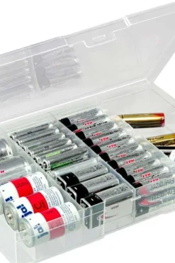 Oppbevaringsboks for batterier