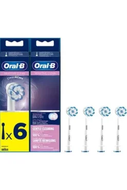 Oral-B™ Sensitive Clean 6pk refillbørster