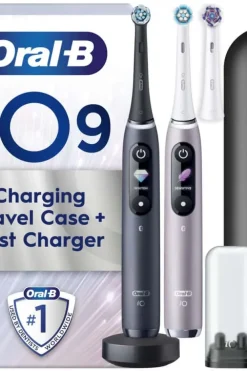 Oral-B™ iO9 elektrisk tannbørste 2pk