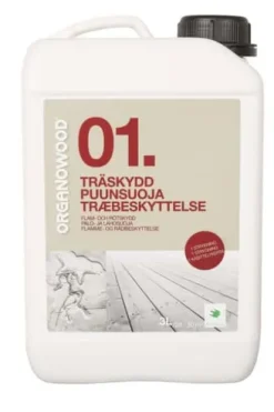 Organowood 01 flamme- og råtebeskyttelse