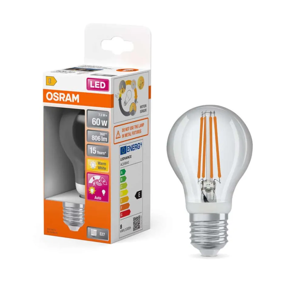 OSRAM LED Star Classic A pære med sensor