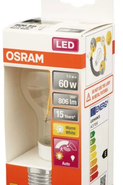 OSRAM LED Star Classic A pære med sensor