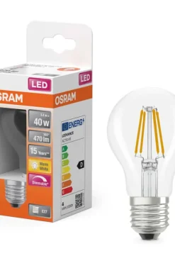OSRAM LED Superstar Classic A 40 Filament pære