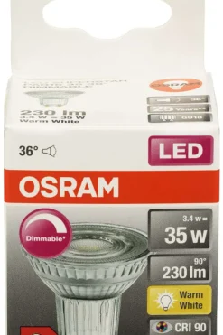 OSRAM LEDSPOT 35 3,4W GU10 DIM