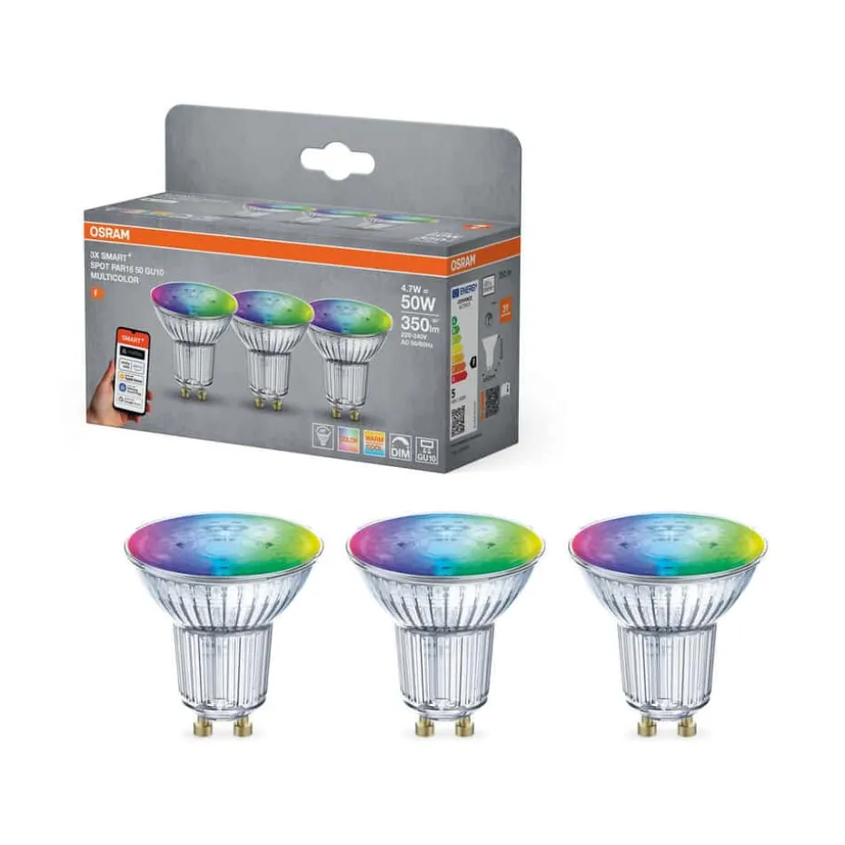 OSRAM SMART+ MATTER Multicolor Spot PAR16 50 45° 4.7W GU10