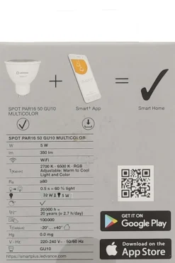OSRAM SMART+ spot GU10 Wifi spot-pære