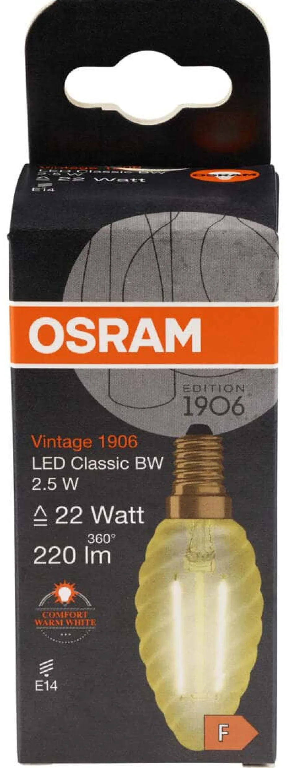 OSRAM Vintage 1906 CLAS BW LED-lyspære
