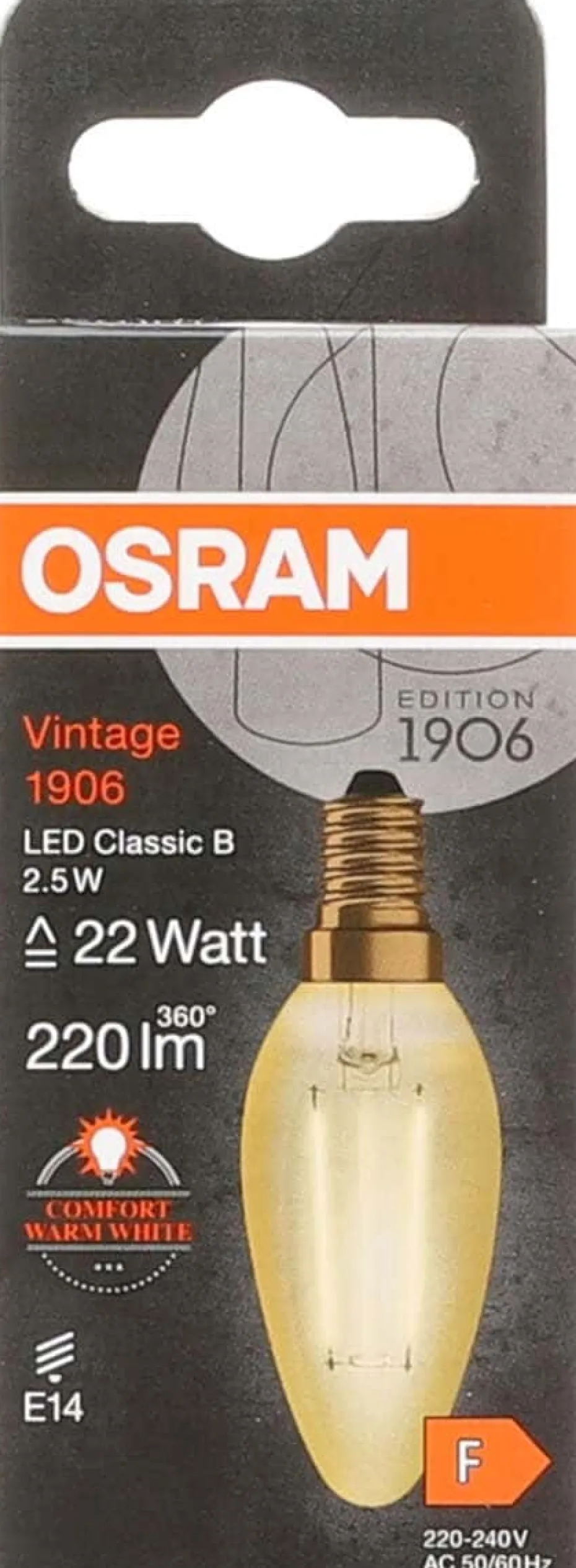 OSRAM Vintage 1906® LED classic pære