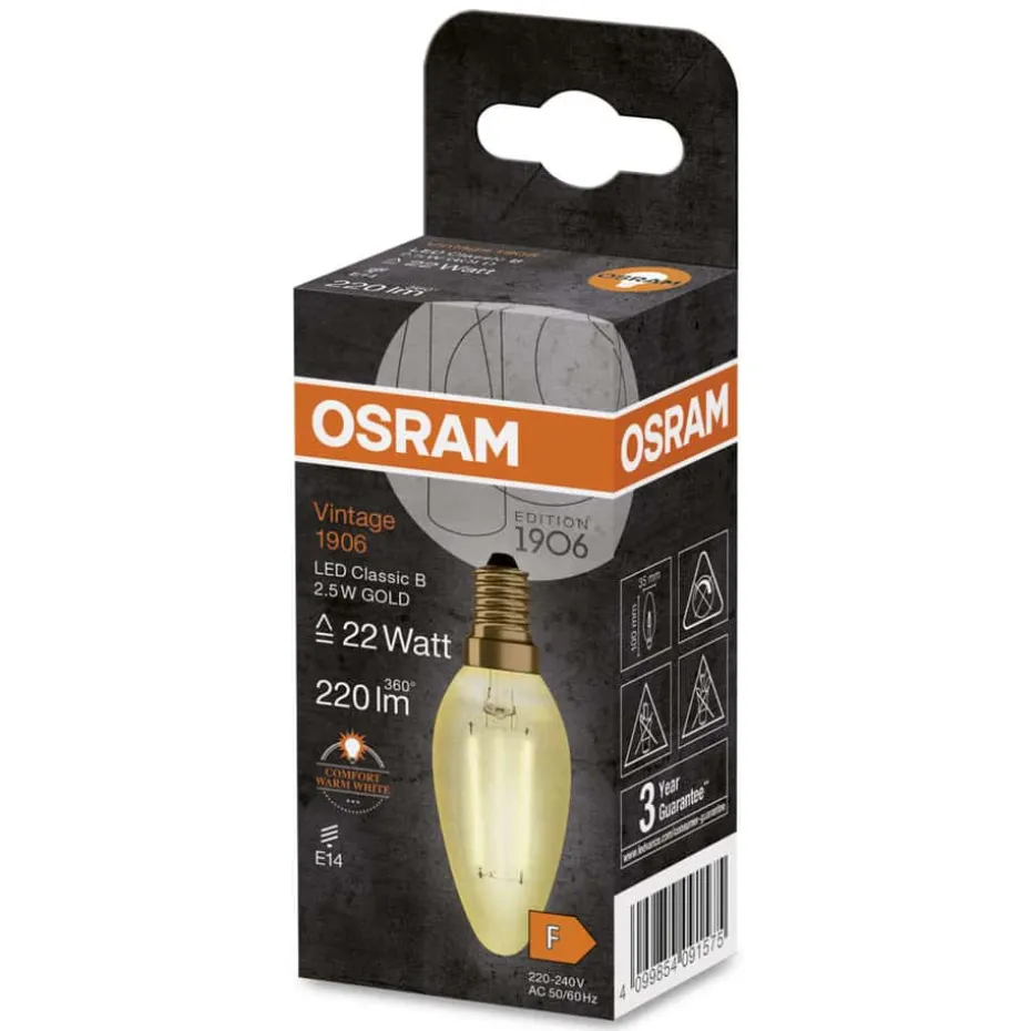 OSRAM Vintage 1906® LED classic pære