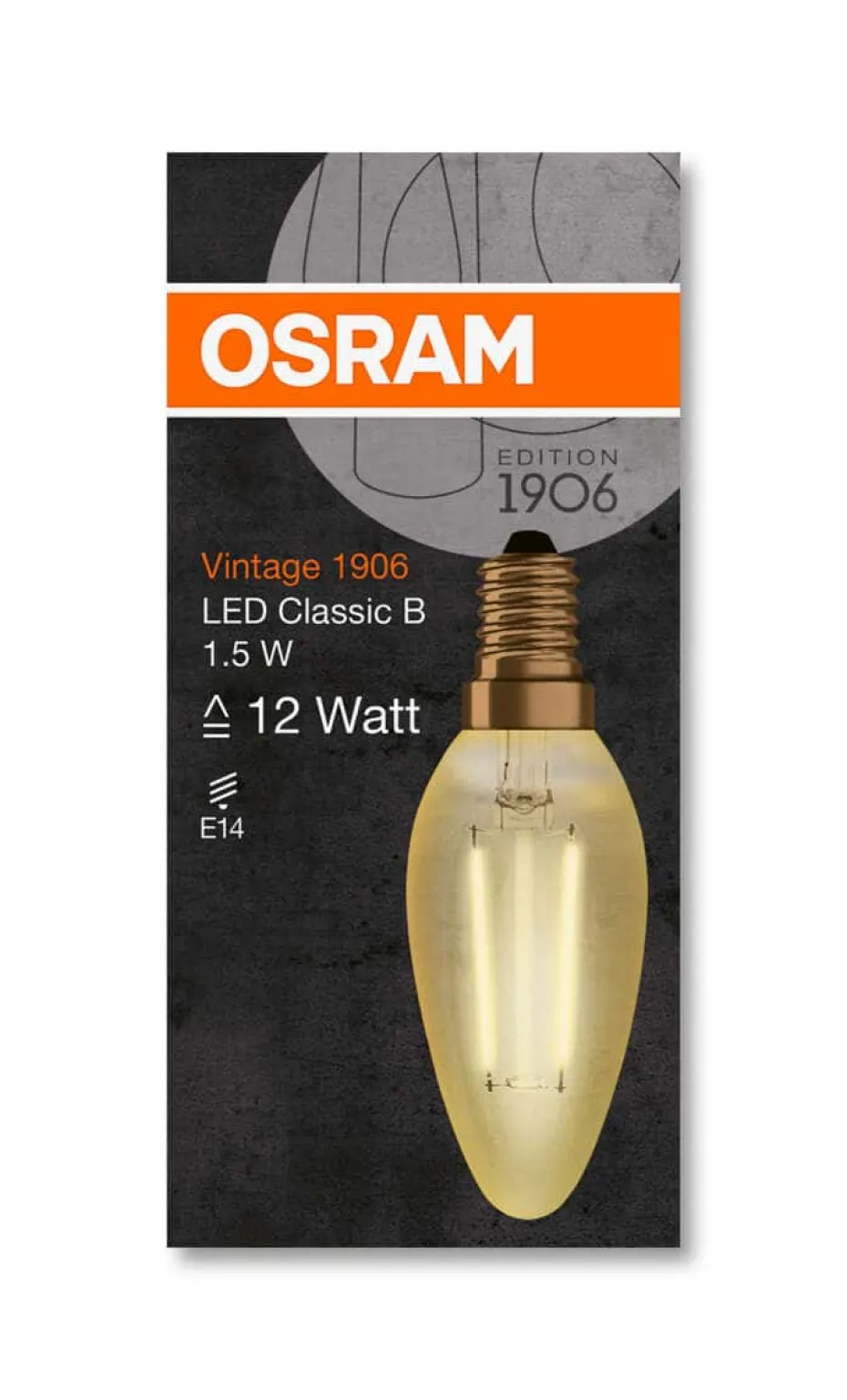OSRAM Vintage 1906 LED Classic B pære