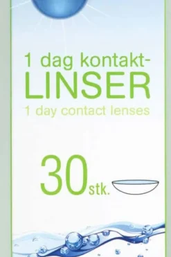 30-pakk hverdagslinser styrke -3