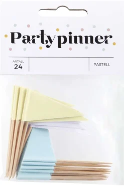 Partypinner kakedekor 24-pk