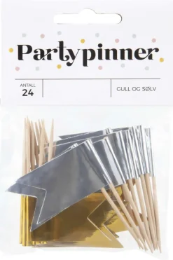 Partypinner kakedekor 24pk