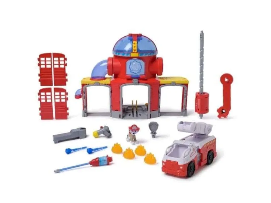 PAW Patrol brannstasjon lekesett