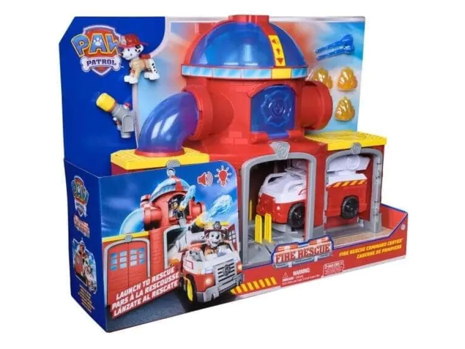 PAW Patrol brannstasjon lekesett