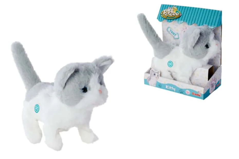 Petzoo katt med lyd og bevegelse