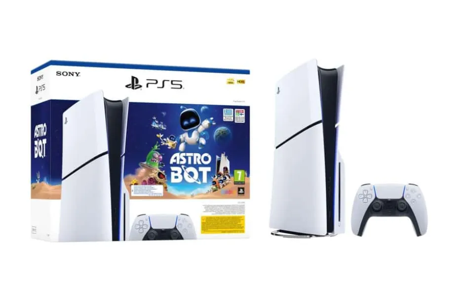 PlayStation®5-konsoll + ASTRO BOT™ pakke