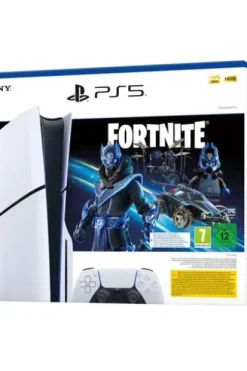 PlayStation®5-konsoll (model group - slim) + Fortnite® Cobalt Star-pakke
