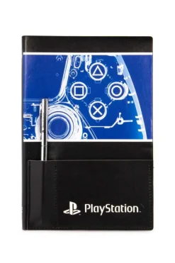 Playstation (X-Ray Dualsense Controller) notatbok og penn