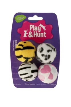 Plysjkledd Plastball 4pk