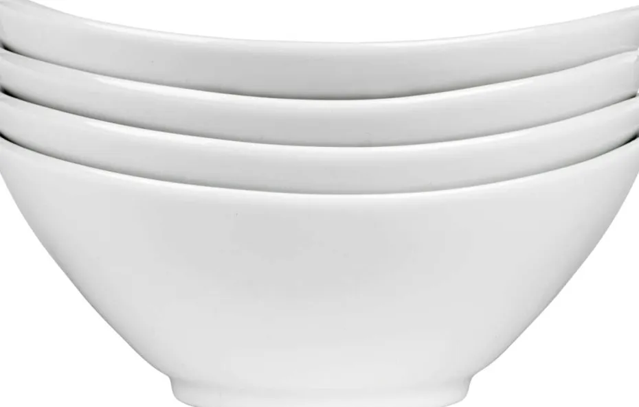 Porsgrund Porselen Sense oval skål 18,5cm 4pk
