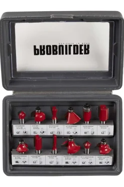 Probuilder fresesett 12 deler 8mm