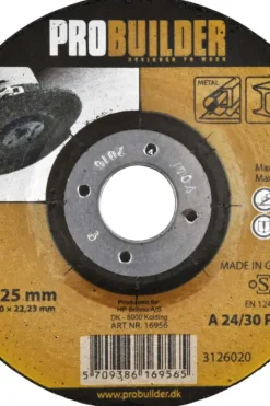 Probuilder slipeskive stål 125 mm