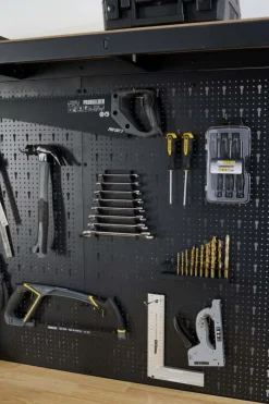 Probuilder arbeidsbenk med hyller