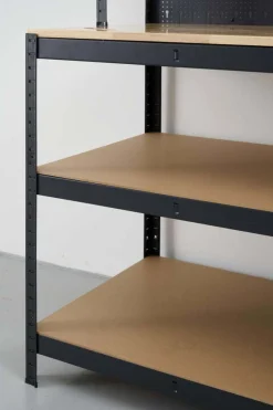 Probuilder arbeidsbenk med hyller