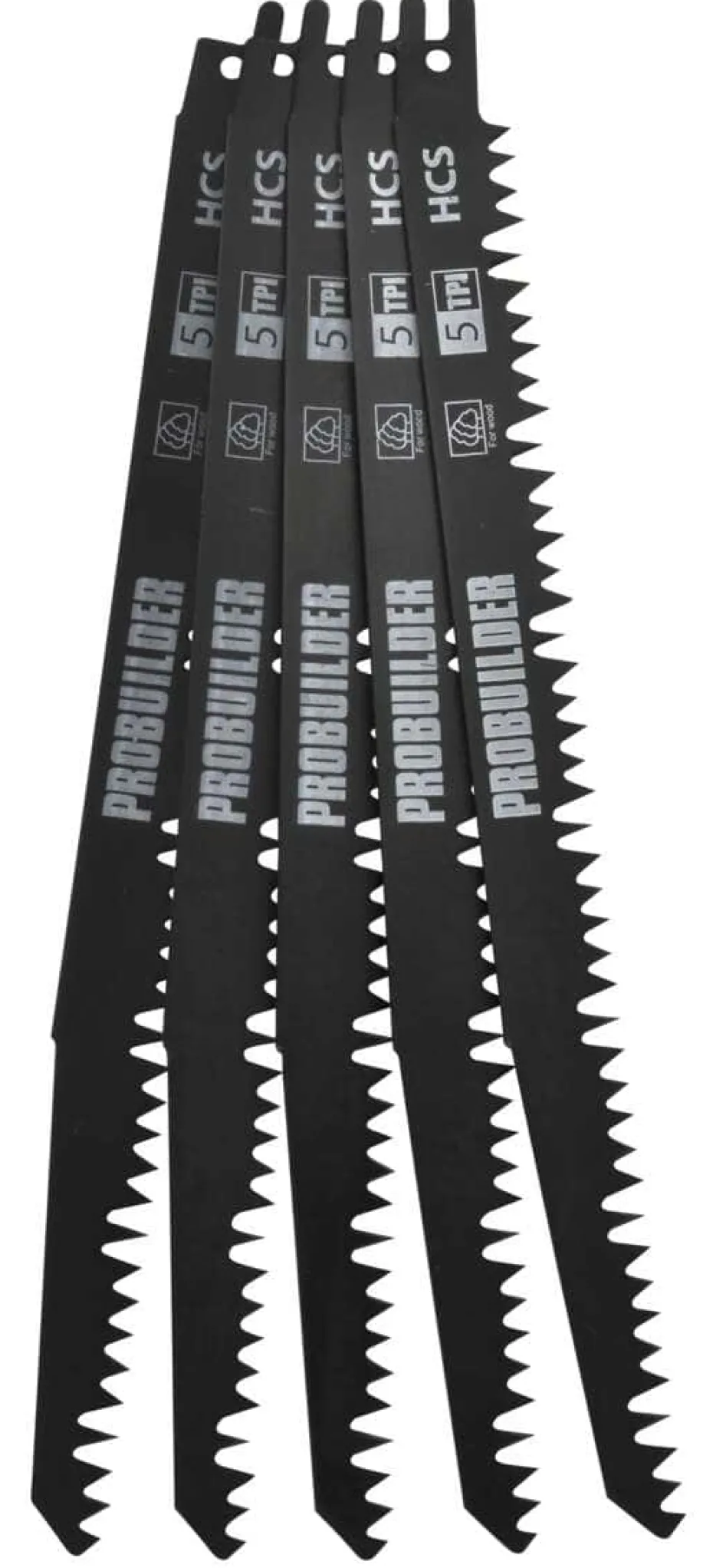 Probuilder 240 mm HCS A5 bajonettsagblad 5-pk