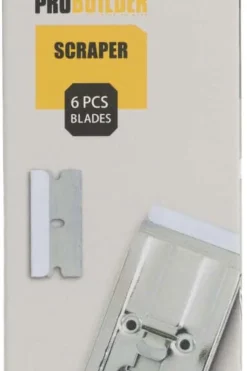 Probuilder vindu/glasskrape m/6 blad