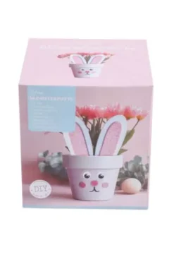 Påskehare blomsterpotte sett
