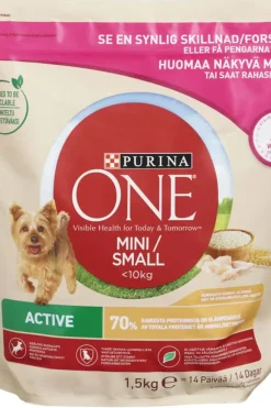 Purina One Small Dog Active 1,5kg