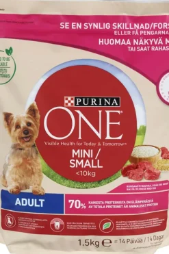Purina One Small Dog Adult 1,5kg